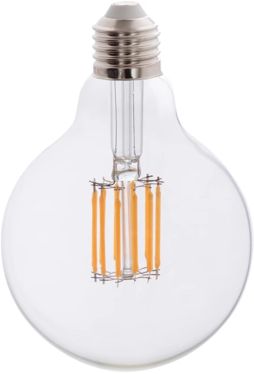ΛΑΜΠΤΗΡΑΣ GLOBO LED FILAMENT 12W E27 3000K ΔΙΑΦΑΝΟΣ HM4049.01