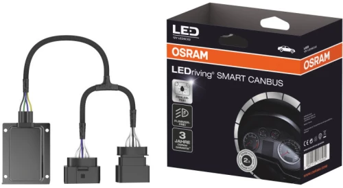 Αντίστασεις Canceller Canbus Για Led Με Φίσα Plug & Play Osram LEDriving Smart Canbus LEDSC02-1-2HFB 2 Τεμάχια (CAR0028635)