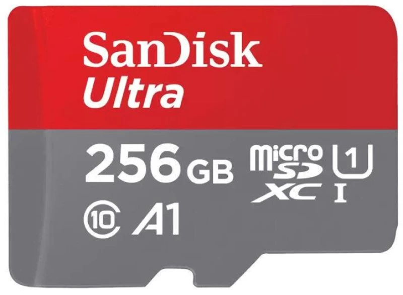 Sandisk Ultra microSDXC 256GB Class 10 U1 A1 UHS-I με αντάπτορα 150MB/s