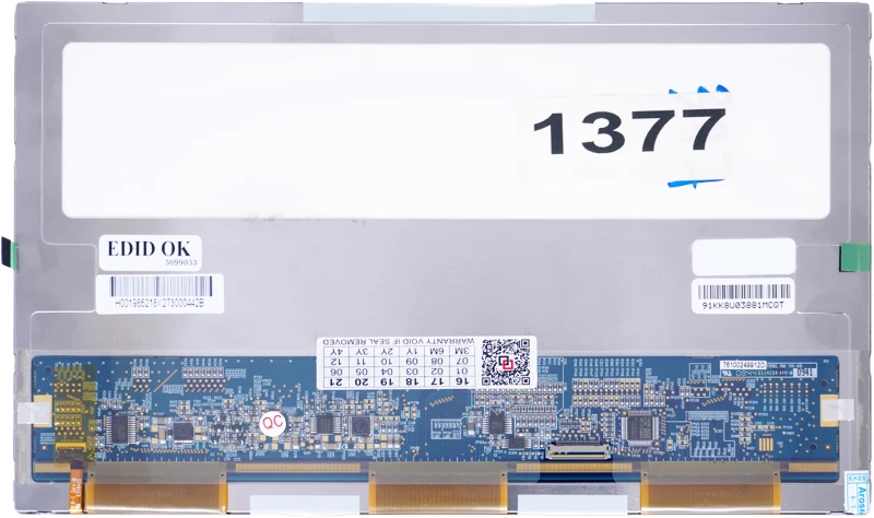 Οθόνη Laptop Screen 10.2" 1024x600 LED Matte RIGHT 30pin - CLAA102NA1BCN ( Κωδ.1377 )