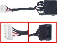 Βύσμα Τροφοδοσίας DC Power Jack Socket για Lenovo ThinkPad P15V T15P Gen 1 2 3 DC30100SA00 5C10Z23887 με καλωδιοταινία 4cm 5pins Square Slim Tip ( Κωδ.31003 )