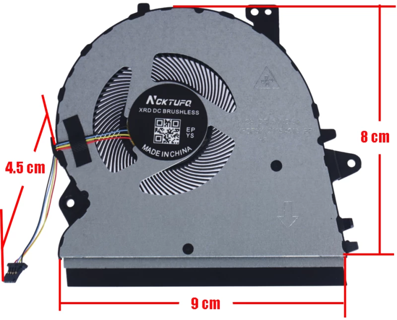 DFS5K121154915 FCN Fan (CPU) ( Κωδ.81079 )
