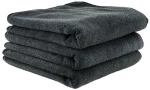 Chemical Guys Πετσέτα Προσώπου Microfiber Μαύρο 40x40εκ. MIC35303