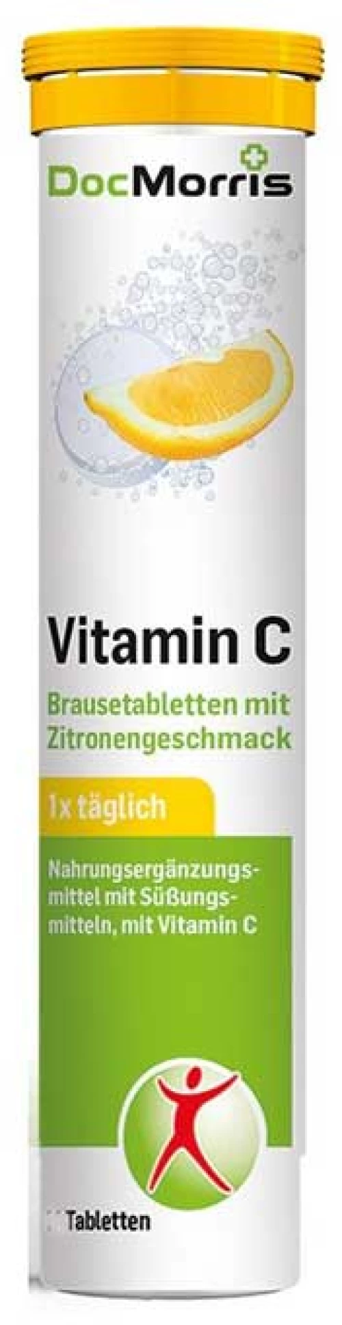 Vitamin C 20 αναβράζοντα δισκία Λεμόνι - DocMorris