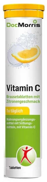 Vitamin C 20 αναβράζοντα δισκία Λεμόνι - DocMorris