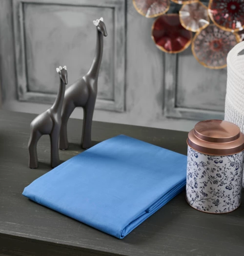 Παπλωματοθήκη Μονόχρωμη Power Nap - Malibu Blue, Υπέρδιπλο (220x240)