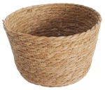 Καλάθι ψάθινο φυσικό Φ23Η15cm