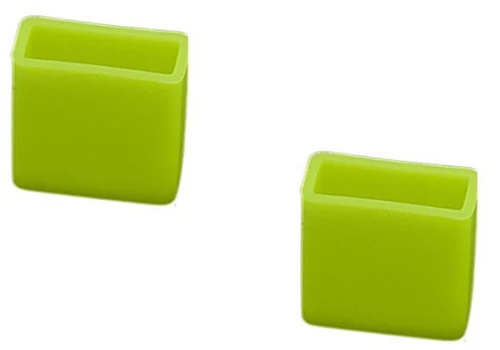 Μαλακό Πλαστικό Κάλυμμα  Υποδοχής Θύρας USB Καλωδίου (2τμχ) (Πράσινο) (OEM)