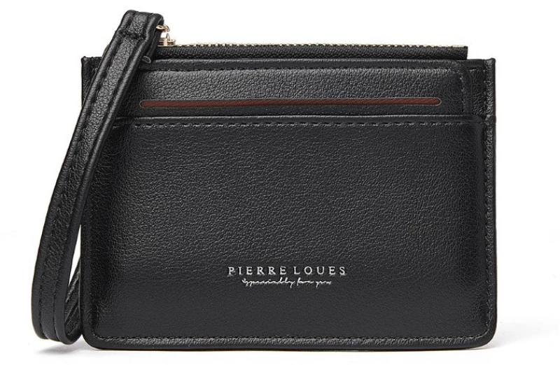 Γυναικεία καρτοθήκη Pierre Loues 19-45B μαύρο
