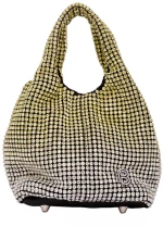 Τσάντα φάκελος clutch 21949 - Κίτρινο