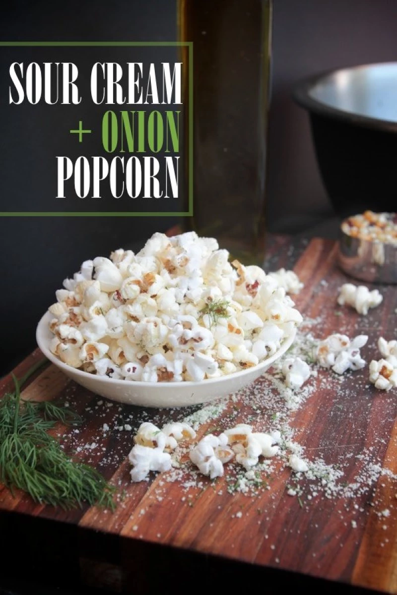 Ποπ Κορν Pophouse Popcorn With Sour Cream And Onions Flavor 65g