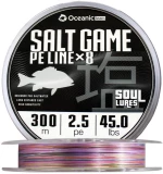 Oceanic Team Salt Game Braid X8 300m - 0.242mm 0.242mm