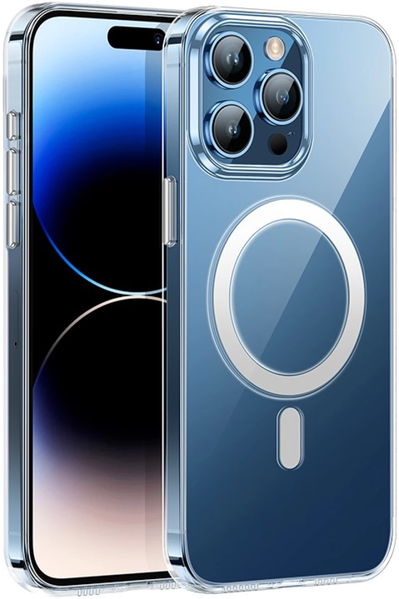 Θήκη  Hoco AS4 High Clear Magnetic Primary series για Apple iPhone 15 Pro MagSafe Διάφανη