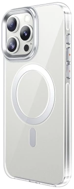 Θήκη Hoco Premium Series Transparent AS3 Magnetic Mag-charge για Apple iPhone 15 Pro Διάφανη