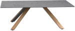 Τραπεζάκι κεραμικό ΜΙΑ γραφίτης 110x70x40cm
