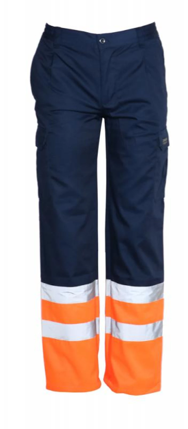 Παντελόνι με μπατζάκι υψηλής ευκρίνειας NAVY/YELLOW