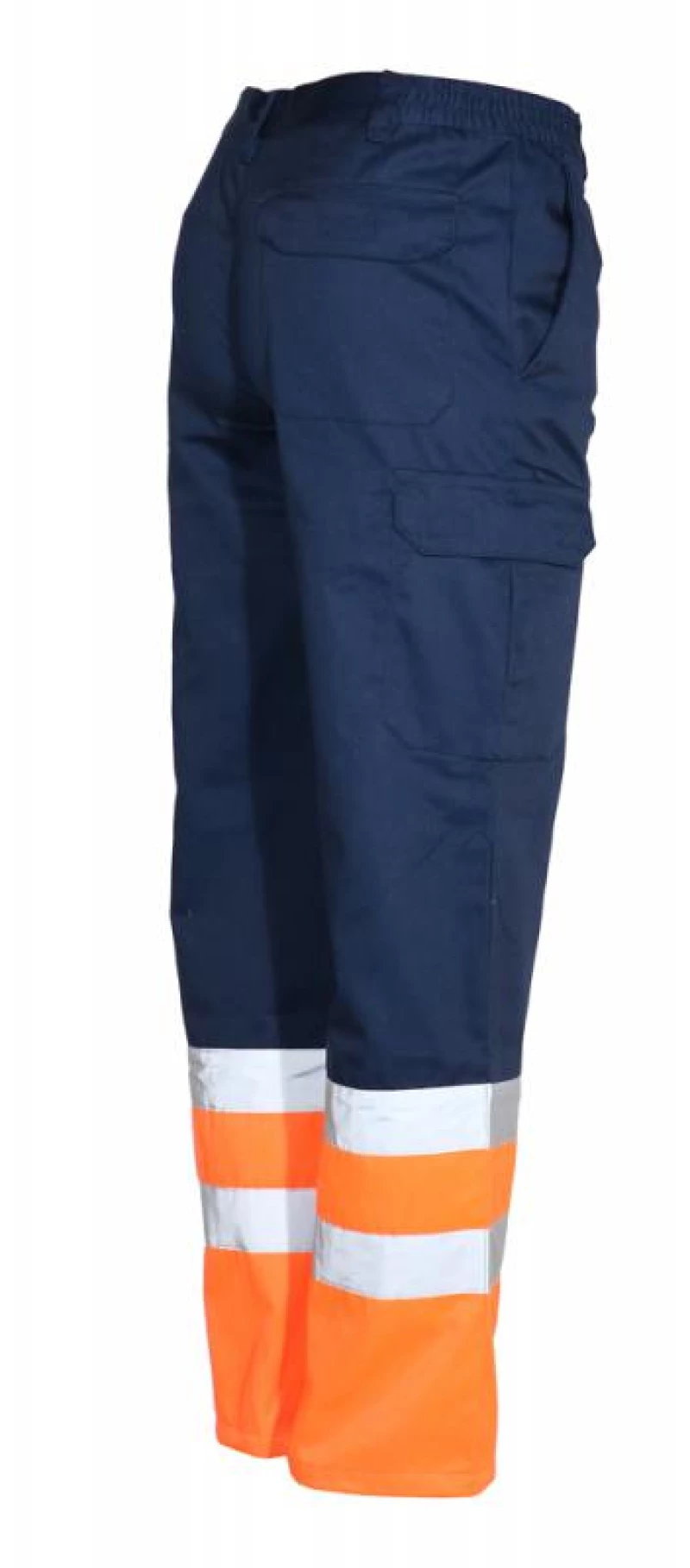 Παντελόνι με μπατζάκι υψηλής ευκρίνειας NAVY/YELLOW