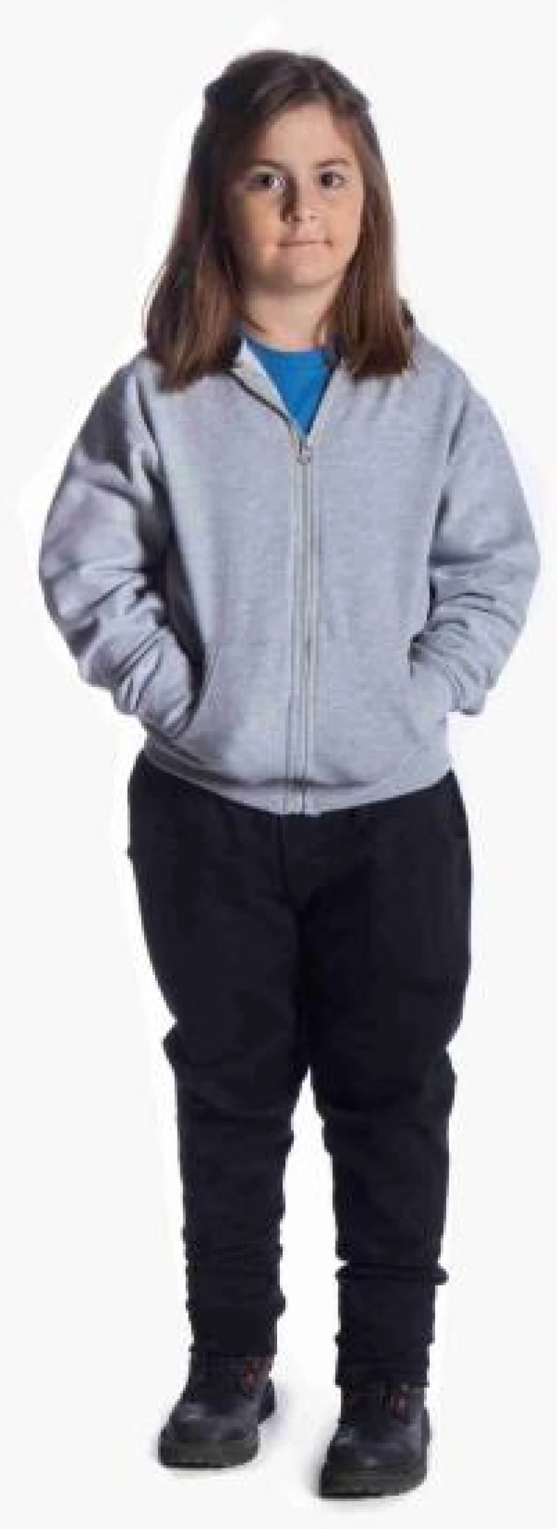 Παιδικό παντελόνι φούτερ HEATHER GRAY