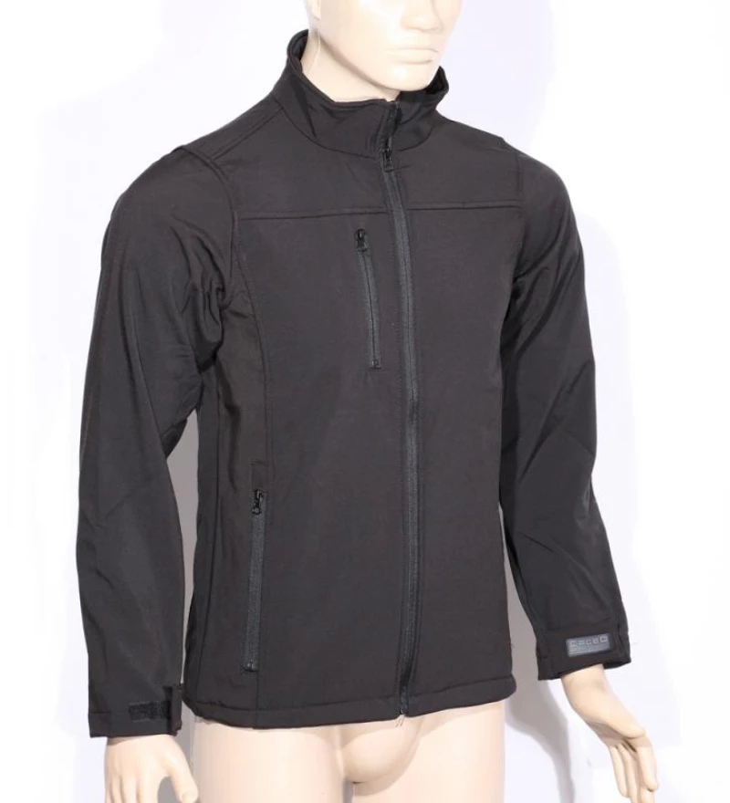 Μπουφάν Soft shell CHARCOAL