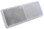 Αντανακλαστικό Αυτοκόλλητο 105mm x 55mm Proplast Λευκό 26104103 1 Τεμάχιο