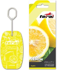 Αρωματικό Αυτοκινήτου Κρεμαστό Feral Fruity Collection Λεμόνι