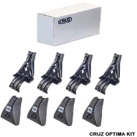 Πόδια / Άκρα Για Μπάρες Οροφής CRUZ Optima 931-385 Για Renault Megane Coupe 96-02 Σετ 4 Τεμάχια