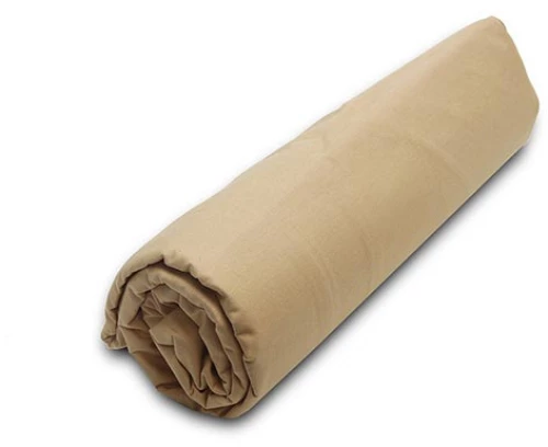 Κατωσέντονο Menta με λάστιχο 4 Beige Ημίδιπλο (120x200 20)