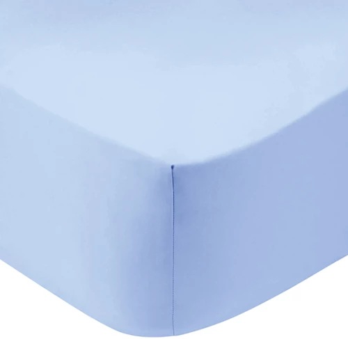 Κατωσέντονο Cotton Feelings με λάστιχο 103 Light Blue Υπέρδιπλο (180x200 30)