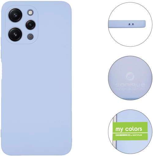 Θήκη Σιλικόνης My Colors Sonique Xiaomi Redmi 12 4G / Redmi 12 5G Λιλά - Sonique - Λιλά - Redmi 12 4G, Redmi 12 5G