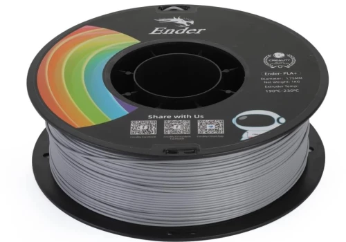 CREALITY EN-PLA+ Grey Ender 3D Printer Filament Strength 34MPA Bend 77MPa 1 kg Spool1.75 -3301010308