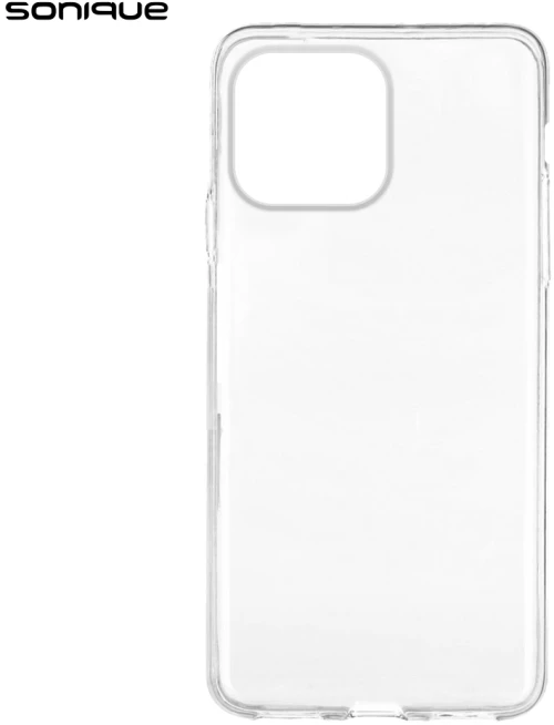Θήκη Σιλικόνης Sonique Crystal Clear Apple (Big Hole) iPhone 13 Pro Max Διάφανο - Sonique - Διάφανο - iPhone 13 Pro Max - Θήκες Πλάτης
