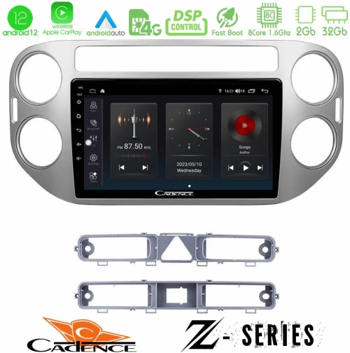 Cadence Z Series VW Tiguan 8core Android12 2+32GB Navigation Multimedia Tablet 9"