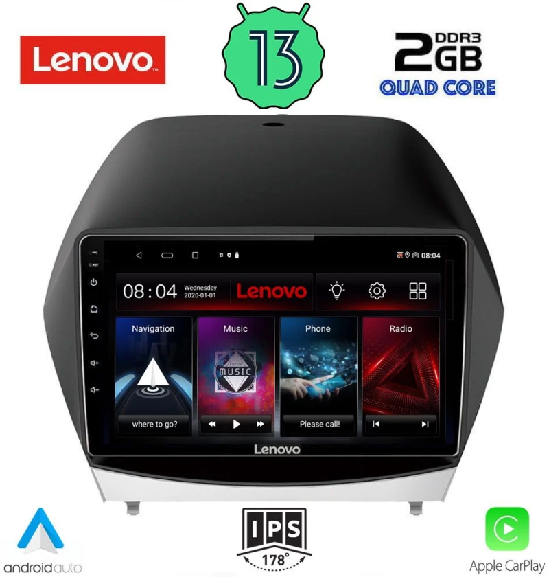 LENOVO LVD 4235_CPA (10inc) MULTIMEDIA TABLET OEM HYUNDAI iX35  mod. 2010-2015