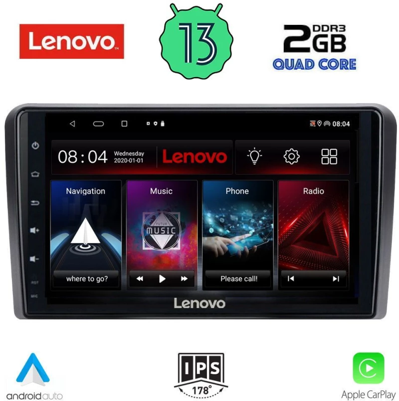 LENOVO LVD 4213_CPA (10inc) MULTIMEDIA TABLET OEM HONDA JAZZ mod. 2019>