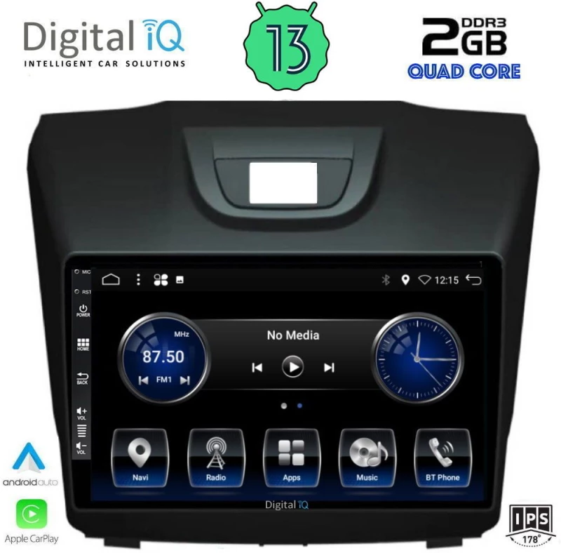 DIGITAL IQ BXH 3255_CPA (9inc) MULTIMEDIA TABLET OEM ISUZU DMAX mod. 2012>
