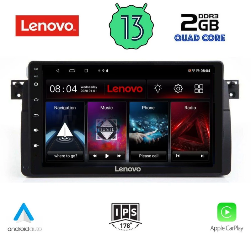 LENOVO LVD 4042_CPA (9inc) MULTIMEDIA TABLET OEM BMW E46 mod. 1998-2005