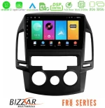 Bizzar FR8 Series Hyundai i30 2007-2012 Manual A/C 8core Android13 2+32GB Navigation Multimedia Tablet 9"