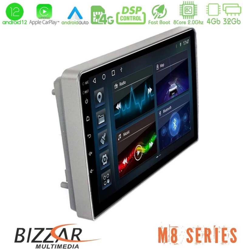 Bizzar M8 Series Opel Astra/Corsa/Antara/Zafira 8core Android13 4+32GB Navigation Multimedia Tablet 9"