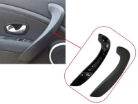 Χειρολαβές Πόρτας Εσωτερικές Για Renault Megane 3 09-17 / Fluence 09-15 Εμπρός Αριστερά & Δεξιά Σετ 4 Τεμαχίων Smoke / Γκρι