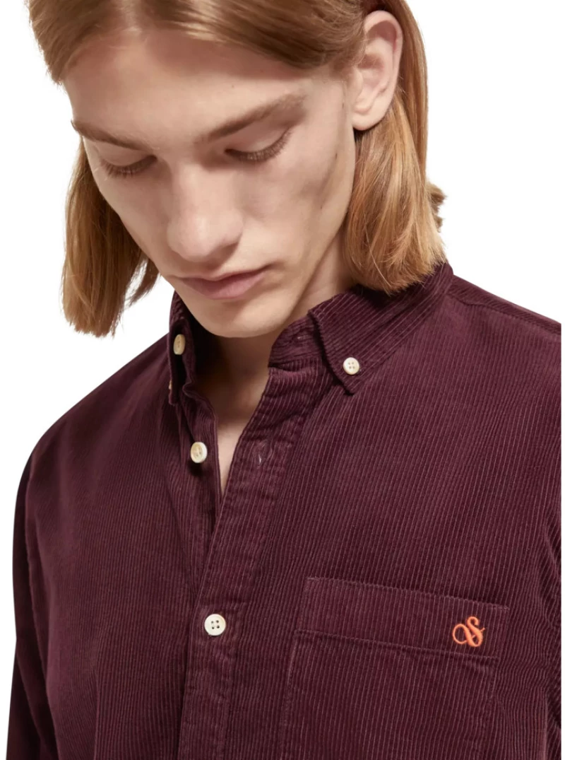 Scotch & Soda Men's Corduroy Shirt