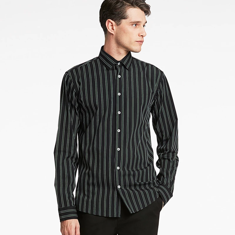 Lindbergh Men's Striped Shirt L/S