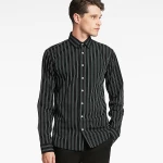 Lindbergh Men's Striped Shirt L/S