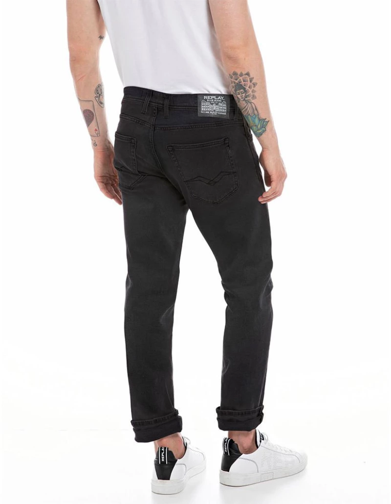 Replay Men's Grover Black/Jeans