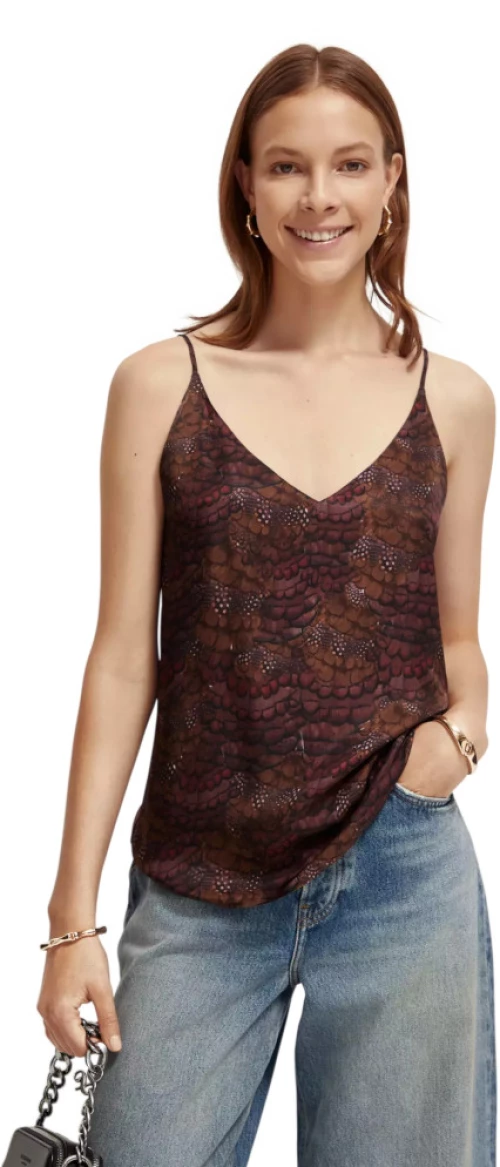 Scotch&Soda Camisole Strap Tank Top