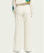 Scotch & Soda The Shore high-rise wide leg denim chino