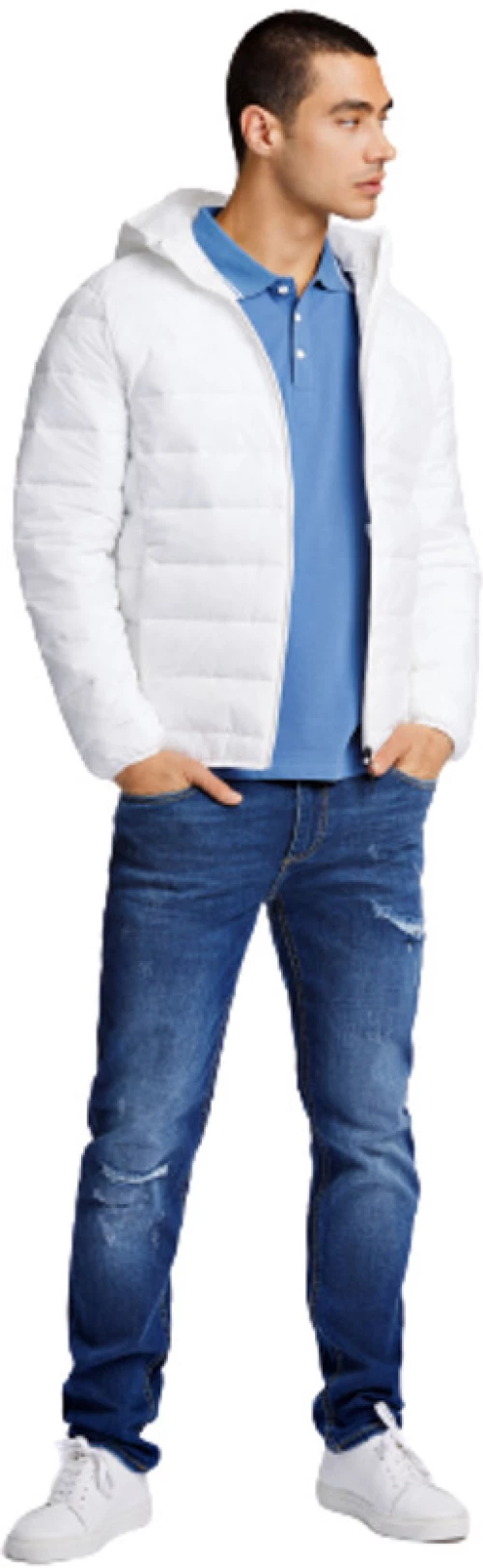 Lindbergh Off White Men's Padded Jacket