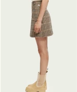 Scotch & Soda Checked mini skirt