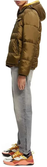Scotch & Soda Hooded Puffer Jacket