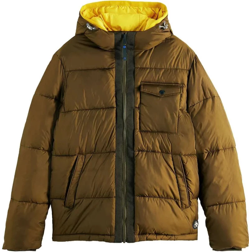 Scotch & Soda Hooded Puffer Jacket