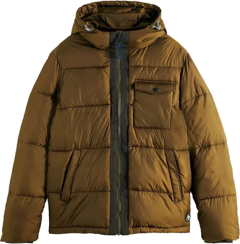 Scotch & Soda Hooded Puffer Jacket